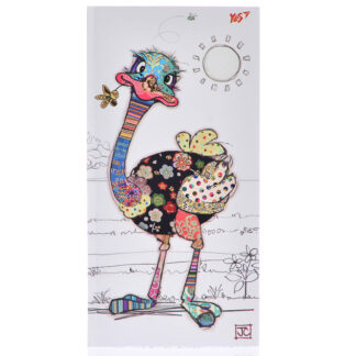 Блокнот 100*200/96 # "YES" /151441/ ІНТЕГР. "BugArt. White ostrich" фольга зол.+Уф.виб. (1/20)