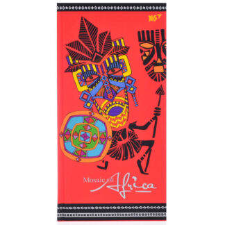 Блокнот 100*200/96 # "YES" /151357/ "African style" 7БЦ, неон+софт-тач лак. (1/20)