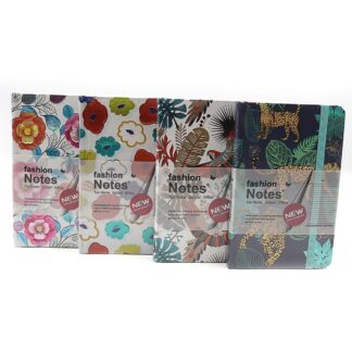 Блокнот на гум.  A6 "JO" /102943A6/  "Квіти"    (1/24)