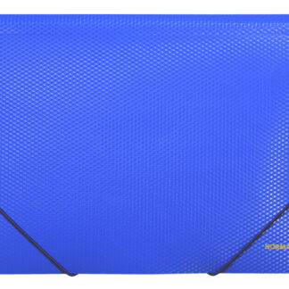 Папка з гумками A4 "NORMA" /5060-02/06N/ 500мкм., синя (1/60)