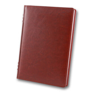 Щоденник ЗВ-433 н/дат "SARIF" червоно-коричневий Франц.Переп 168 арк. == 142х203 (10)