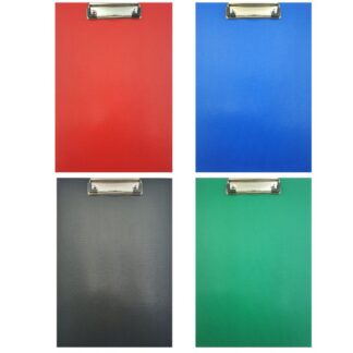 Планшет  22*31,5см "JO" /3417-2BJ/ "Classic" картоний з металевим прижимом, mix (1/40/160)