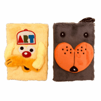 Блокнот пухнастий А5/80  "JO" /A5-8081/ "Собачки" 70гр, мікс (1/20/120)