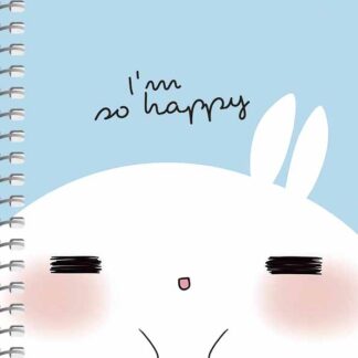 Блокнот "Student" обкл.,сп. /A6-SC-080-6145K/ # білий блок, картон, УФ-лак, 60г/м2 (8/192)