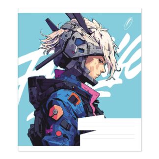 Зошит уч. "Пір'ячко" 48арк.# /ТВ-314/  №0349 Кiберпанк офсетний папір 50-53 г/м2 (15/180)