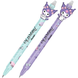 Ручка кулькова автомат "Kite" /HK24-393-2/ "Kuromi Куромі" з фігуркою, синя  (36/1296)