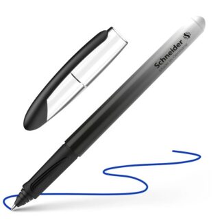 Ролер чорнильний з патроном "SCHNEIDER" /S187661/ VOYAGE, корпус чорно/білий (1/10)