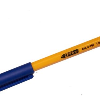 Ручка кулькова "4OFFICE" /4-107/ синя (50/1000)