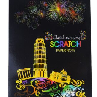 Блокнот для гравюр 21*28/10арк "JO" /21-LS0017-WH/ "Europe", спіраль, мікс 4 (1/10/220)