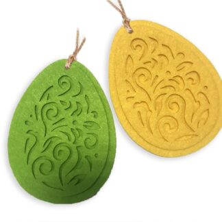 Заготовка "Діамантові ручки" /120391/ фетр "Яйце-писанка", 11 см