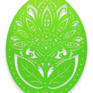 Заготовка "Діамантові ручки" /120486/ фетр "Великоднє яйце" 30 см, салатова