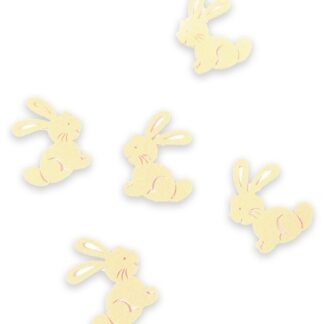 Заготовка "Діамантові ручки" /120365/ фетр "Кролик", 5 см, молочна, 30 шт в пак