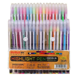 Набір гелевих ручок "WB" /HG6120-36/ 36 кольорів (1/10)