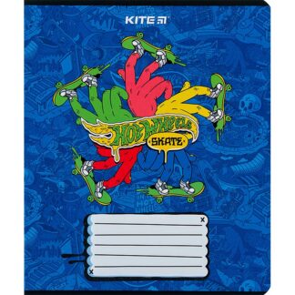 Зошит уч. "Kite" 18арк.# /HW24-236/ "Hot Wheels Skate" гібр. лак + УФ лак (20/400)