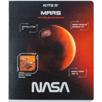 Зошит уч. "Kite" 24арк.# /NS24-238/ "NASA" гібр. лак + УФ лак (20/320)