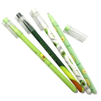 Ручка "Пиши-стирай" "JO" "Авокадо" /1803-2-QX/ синя mix (12)