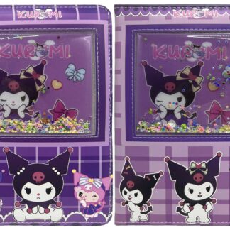 Блокнот А5/80арк /8554-1/ "Сипучі блискітки-Kuromi Куромі" # мікс (1/96)