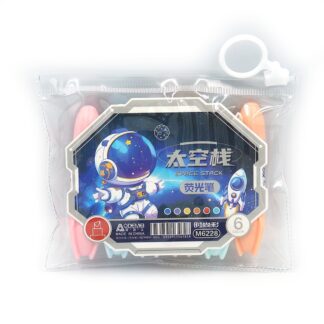 Набір маркерів текстових "AODEMEI" /M6228/ "Space" 6шт. (1/24)