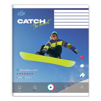 Зошит уч. "Бріск" 60арк.# /ТВ-15/ №2502 "Спiймай момент" (15/180)