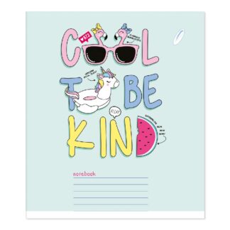 Зошит уч. "Пір'ячко" 12арк.== /ТВ-307/  №0050 Веселi написи офсетний папір 50-53 г/м2 (25/600)