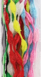 Сінель "Maxi" /MX61738/ фігурна, НЕОН. кольори,ПВХ, 30шт, 300*6мм (1/24)