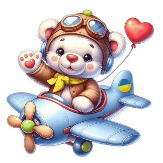 Набір для творчості зі стразами (наліпка) "Go to art" /177407/ "Політ з любов’ю" 11*10см