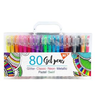 Набір гелевих ручок "YES" 80 кол. /420437/ (1/2/12)