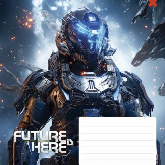 Зошит уч. "Школярик" 24арк.== /3417L/ "Future here" ВД-лак (хлопчик) (25/200)