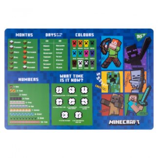 Підкладка настільна 43*29см "YES" /492067/ "Minecraft" (англ) (1/10/200)