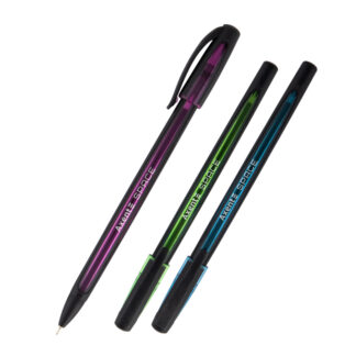 Ручка масляна "Axent" /AB1087-02-A/ 0,7мм, "Space" синя (12/144)