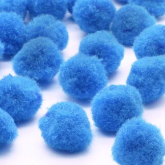 Помпони "Діамантові ручки" /163202/ волошковий 3,5 см, 250 шт. в упак.