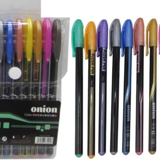 Набір гелевих ручок /905-10-2/ 10кол., металік (1/24/288)