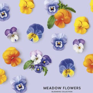 Зошит уч. "Школярик" 60арк.# /3190K/ "Meadow flowers" виб.УФ-лак (дівчинка) (10/80)