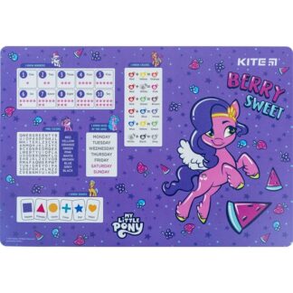 Підкладка настільна "Kite" /LP23-207-01/ 42,5x29см, PP "My Little Pony" (1/10/200)
