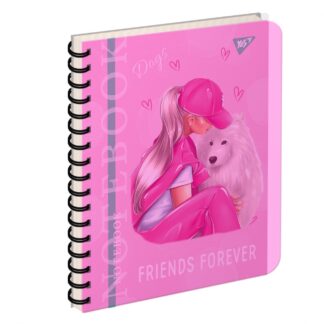 Блокнот "YES" А5/144 4в1 /681967/ "Friends forever", пластик обкл., з розділ. (3/30)