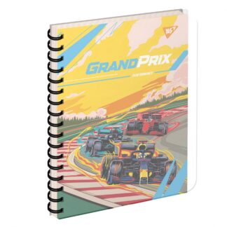 Блокнот "YES" А5/144 4в1 /681961/ "Grand prix", пластик обкл., з розділ. (3/30)