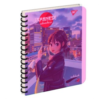 Блокнот "YES" А5/144  4в1 /681969/ "Japanese adventure", пластик обкл., з розділ. (3/30)