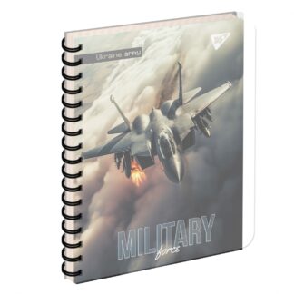 Блокнот "YES" А5/144 4в1 /681953/ "Military", пластик обкл., з розділ. (3/30)