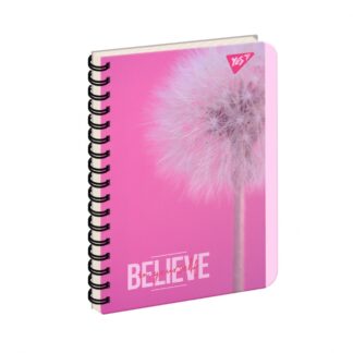 Блокнот "YES" В6/144  4в1 /681986/ "Believe in yourself", пластик обкл., з розділ. (3/30)