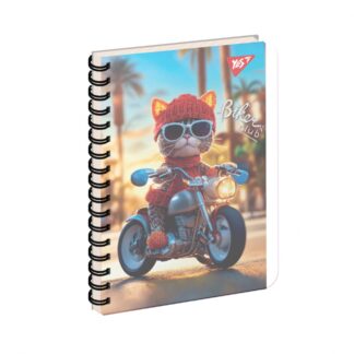 Блокнот "YES" В6/144  4в1 /681979/ "Creative animals", пластик обкл., з розділ. (3/30)