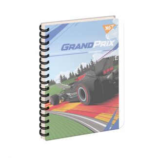 Блокнот "YES" В6/144  4в1 /681983/ "Grand prix", пластик обкл., з розділ. (3/30)
