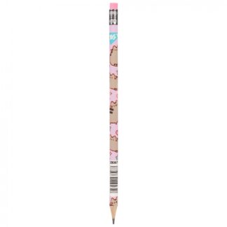 Олівець пр."Yes" /280676/ "Pusheen. Rainbow" з гумкою круглий 36шт/туба, з фольгою (36/540/2160)