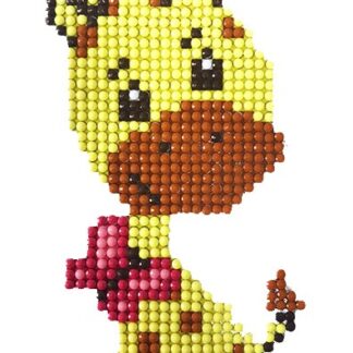 Набір для творчості зі стразами (наліпка) "Go to art" /188774/ "Жирафчик" 11*15 см (1/5)