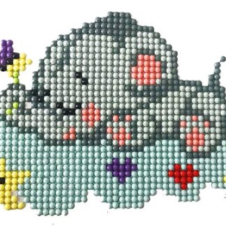 Набір для творчості зі стразами (наліпка) "Go to art" /188780/ "Солодкий сон" 11*15 см (1/5)