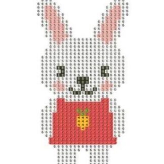 Набір для творчості зі стразами (наліпка) "Go to art" /189169/ "Зайчик" 9*15 см (1/5)