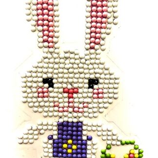 Набір для творчості зі стразами (наліпка) "Go to art" /189399/ "Весняний зайчик" 8*12 см (1/5)