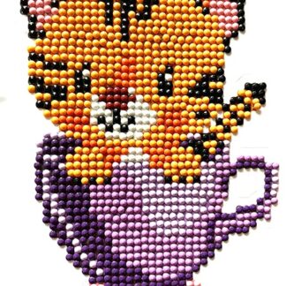 Набір для творчості зі стразами (наліпка) "Go to art" /189409/ "Сюрприз" 10*13 см (1/5)