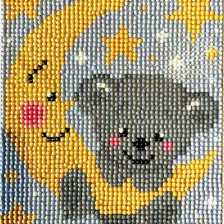 Набір для творчості зі стразами (наліпка) "Go to art" /189416/ "Ніжні сни" 16*14 см (1/5)