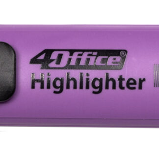 Маркер текстовий "4OFFICE" /4-109/ 1-5 мм, ФІОЛЕТОВИЙ (10)
