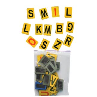 Набір літер англійська абетка "Irbis" /150/ магнітні (1/100)